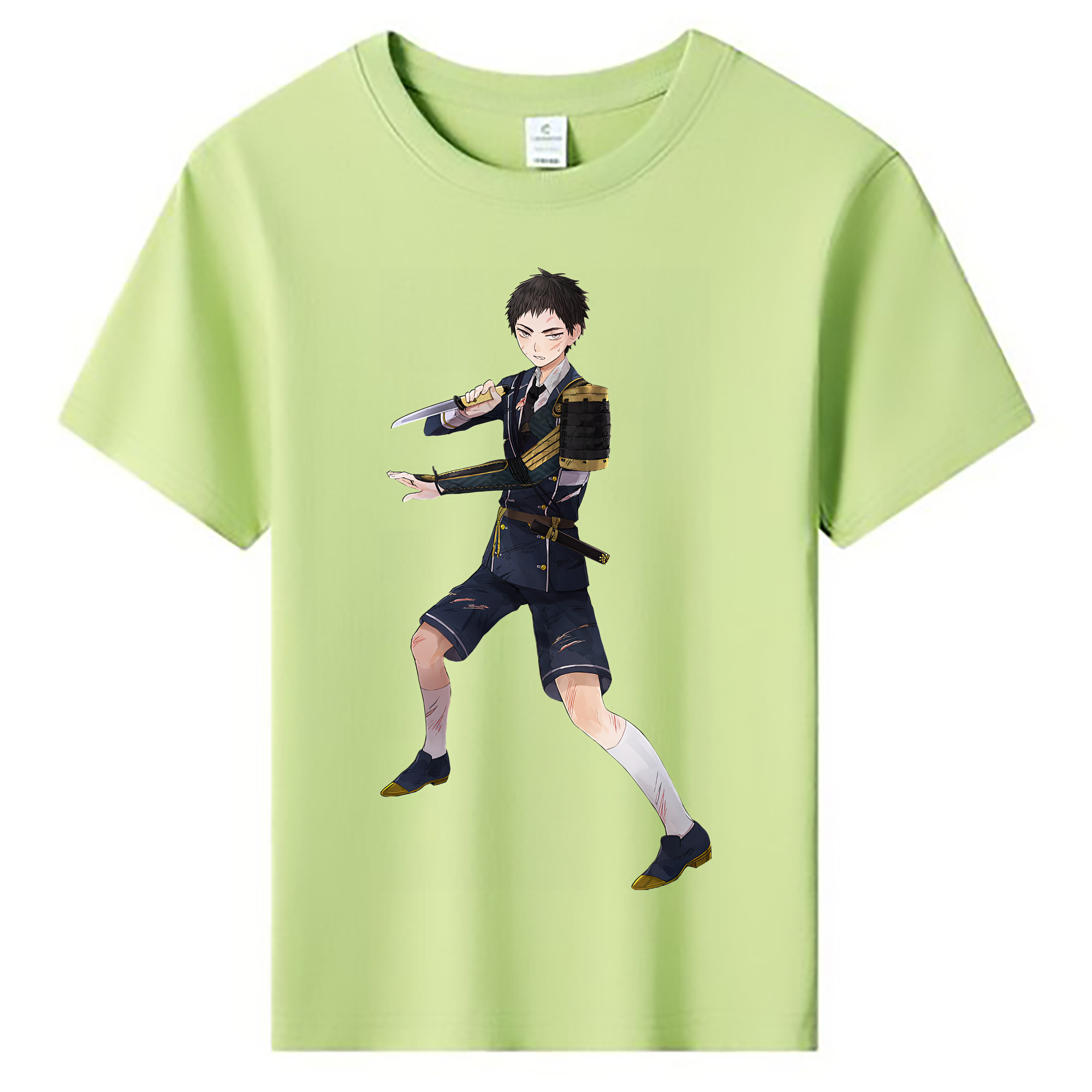 （画像用） 刀剣乱舞 Touken Ranbu 綿100％キッズTシャツ（フロントプリント）